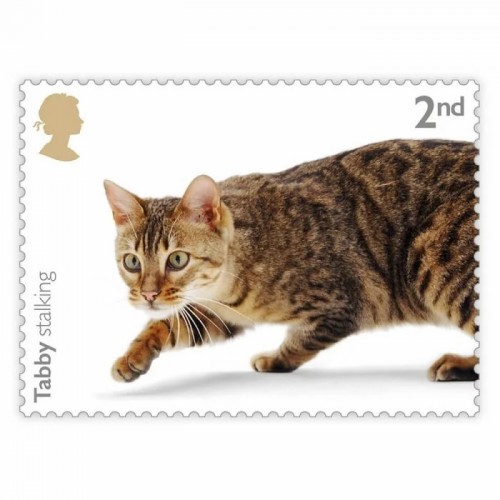 Cats Half Sheet 2nd Class x 30 Stamps