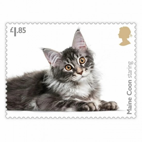 Cats Half Sheet £1.85 x 30 Stamps