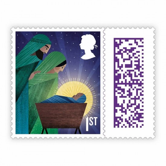 Christmas 2022 Half Sheet 1st Class x 25 Stamps