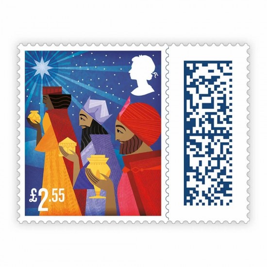 Christmas 2022 Half Sheet £2.55 x 25 Stamps