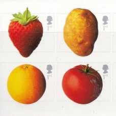 2003 Fruit and Veg 1st Class x 10 Stamps