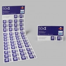 King Charles Sheet 1st Class x 50 Stamps