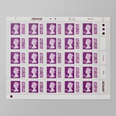 Queen Elizabeth Sheet £3.25 x 25 Stamps