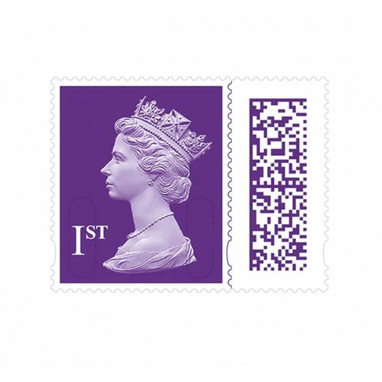 Queen Elizabeth Sheet 1st Class x 50 Stamps