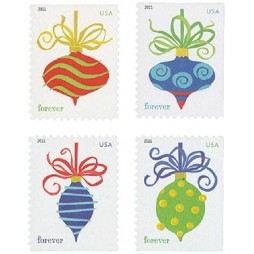 Holiday Baubles Stamps 2011