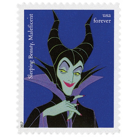 Disney Villains Stamps 2017