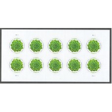 Global: Green Succulent Stamps 2017