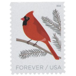 Birds in Winter Stamps 2018
