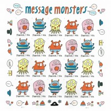 Message Monsters Stamps 2021