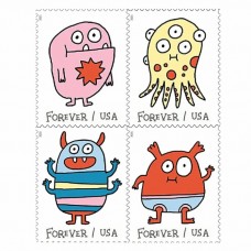 Message Monsters Stamps 2021