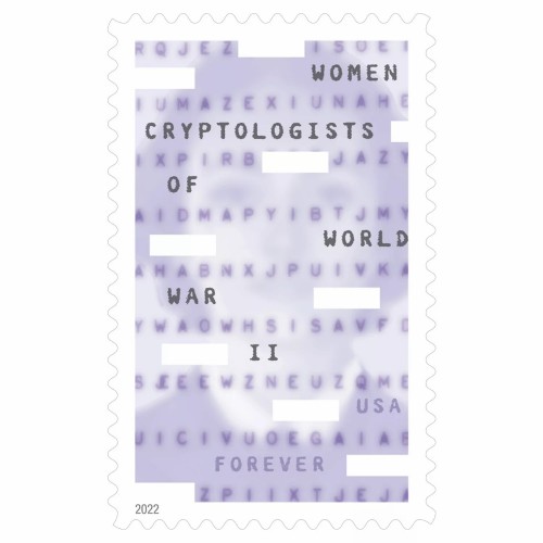 Women Cryptologists of World War II Stamps 2022