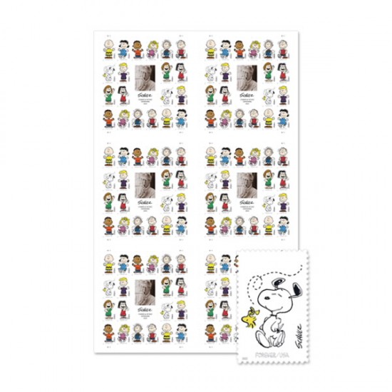 Charles M. Schulz Stamps 2022
