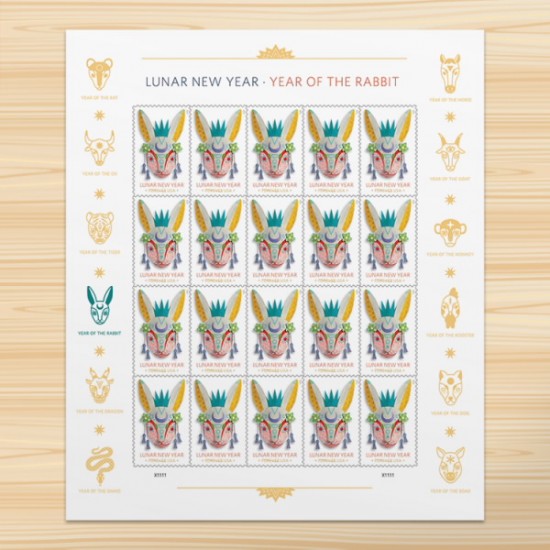 Year of the Rabbit Stamps 2023