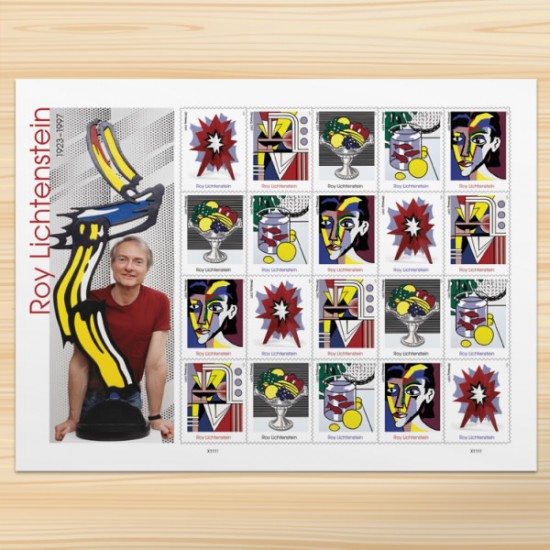 Roy Lichtenstein Stamps 2023