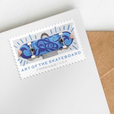 Art of the Skateboard Stamps 2023