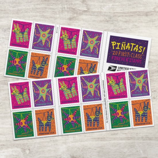 Pinatas Stamps 2023