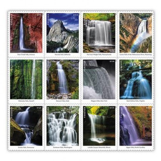 Waterfalls Stamps 2023