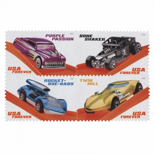 Hot Wheels Stamps 2018