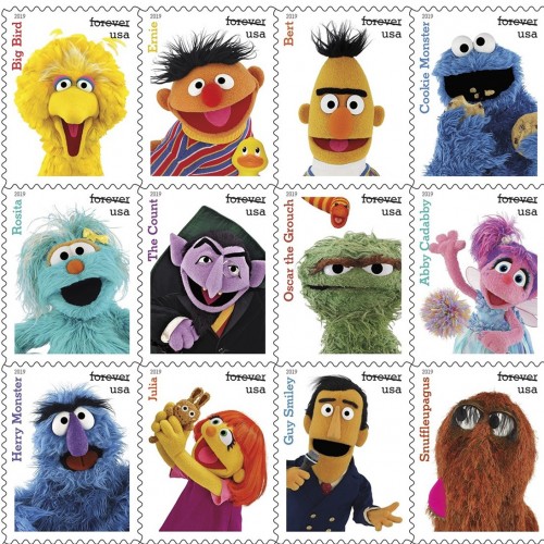 Sesame Street Stamps 2019