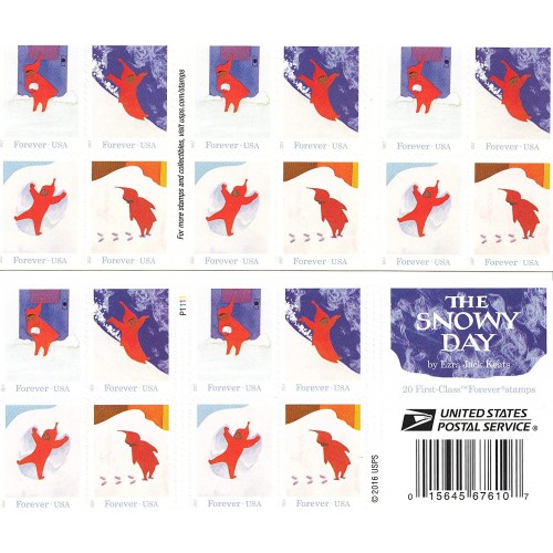 The Snowy Day Stamps 2017