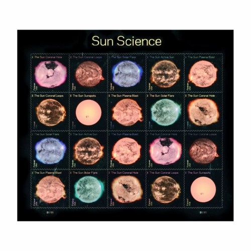 Sun Science Stamps 2021