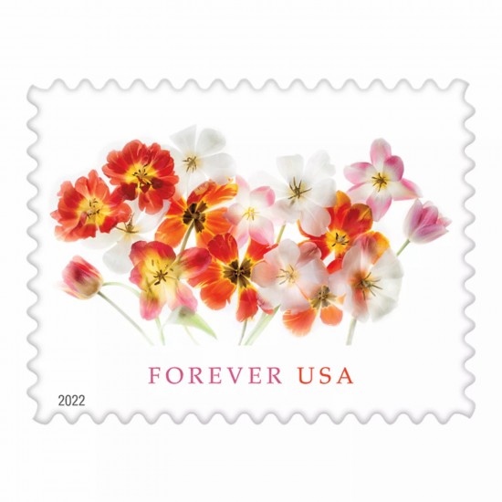 Tulips Forever Stamps 2022