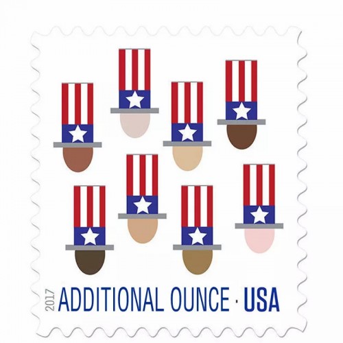 Uncle Sam's Hat Stamps 2017
