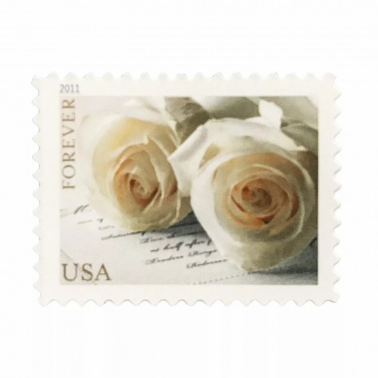 Wedding Roses Stamps 2011