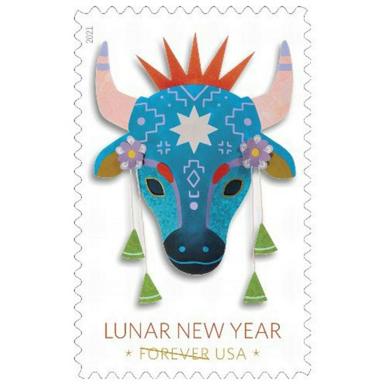 Year of the Ox Stamps 2021